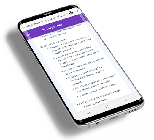 Document module on phone