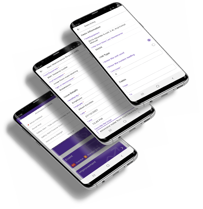 Mango Accident / Incident on mobile app