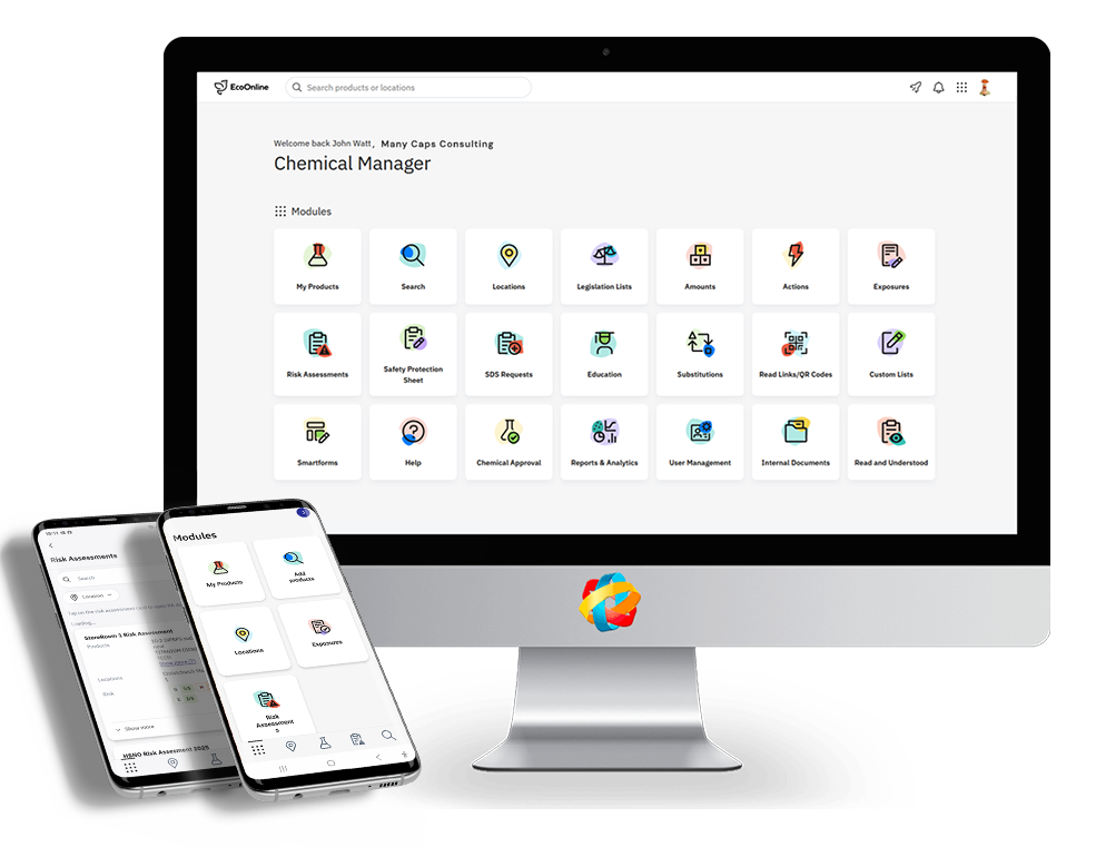 Chem Manager Screens