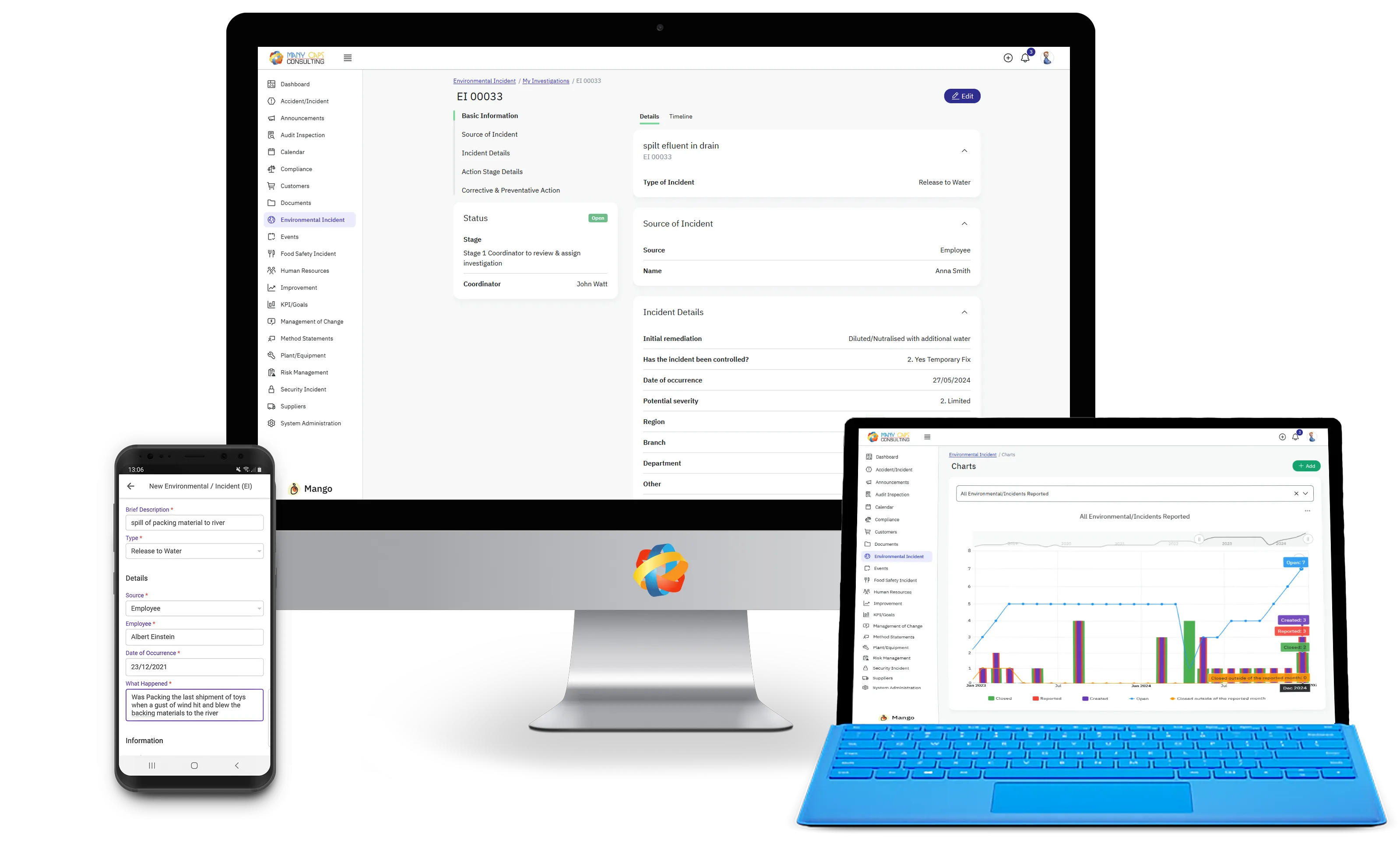 Mango Accident / Incident Module